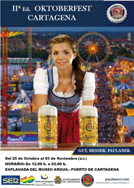 El espíritu del Oktoberfest inunda Cartagena durante diez días - 3, Foto 3