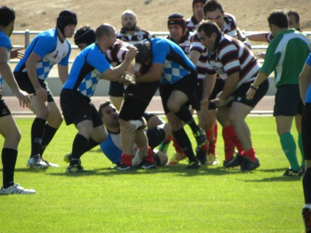 El club de rugby Totana consigue su primera victoria en competicin oficial - 9