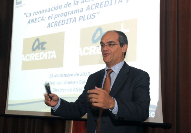 El director de ANECA explica en la Universidad de Murcia el programa de evaluación de títulos - 4, Foto 4