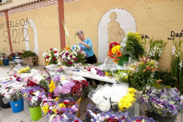 Los puestos de flores anuncian el Día de Todos los Santos - 2, Foto 2