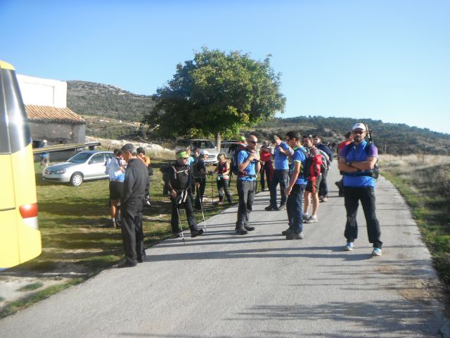 The Club Totana Walker made a route to La Sagra "Vertical Forest" last Sunday, Foto 1