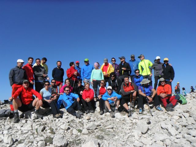 The Club Totana Walker made a route to La Sagra "Vertical Forest" last Sunday, Foto 4