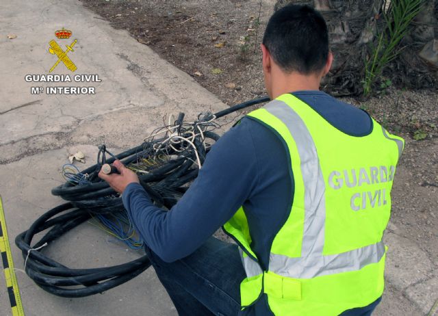 La Guardia Civil detiene a cuatro personas por la sustracción de cableado de cobre de instalaciones eléctricas - 2, Foto 2