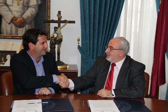 La UCAM y el Colegio de Ingenieros de Telecomunicación de la Región aúnan fuerzas - 1, Foto 1