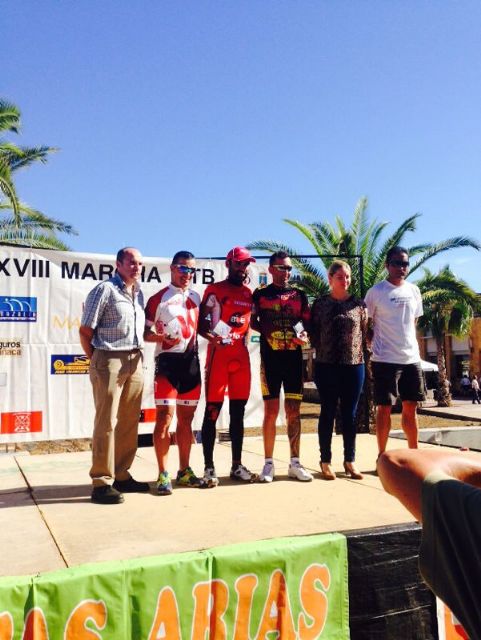 Carrerón de Juan Antonio del CC Santa Eulalia en la XVIII marcha mtb Bahía de Mazarrón, Foto 2