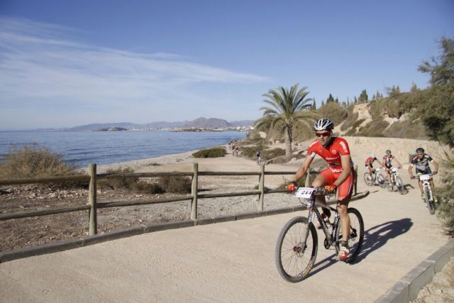 Carrerón de Juan Antonio del CC Santa Eulalia en la XVIII marcha mtb Bahía de Mazarrón, Foto 3
