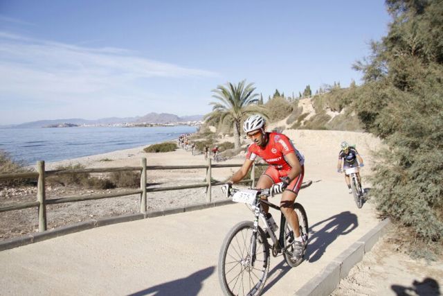 Carrerón de Juan Antonio del CC Santa Eulalia en la XVIII marcha mtb Bahía de Mazarrón, Foto 4
