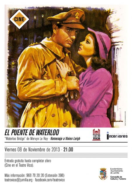El Teatro Vico rinde homenaje a Vivien Leigh con la proyección de El puente de Waterloo - 1, Foto 1