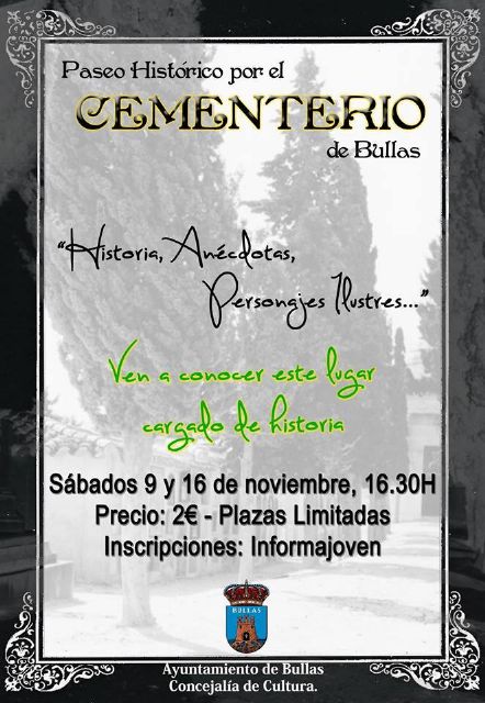 Paseo histórico por el cementerio de Bullas - 1, Foto 1