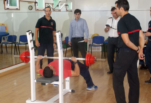 Continúan en Las Torres de Cotillas las pruebas físicas de los aspirantes a bombero de la Región de Murcia - 1, Foto 1