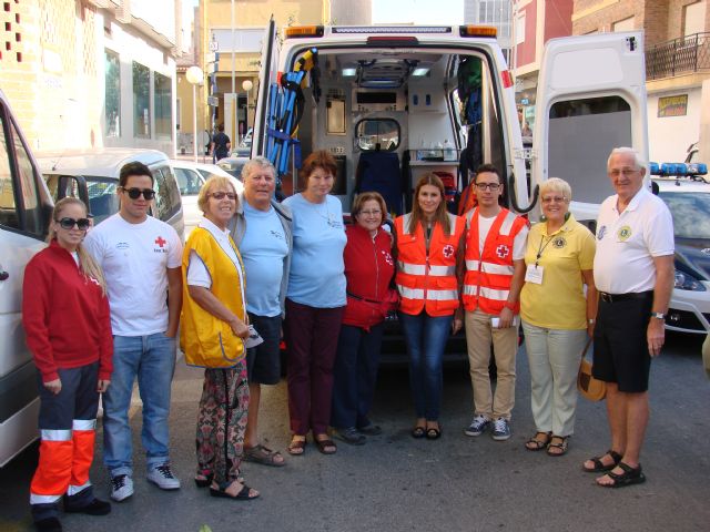 Los Lions International caminan en Mazarrón y Puerto contra la diabetes - 1, Foto 1