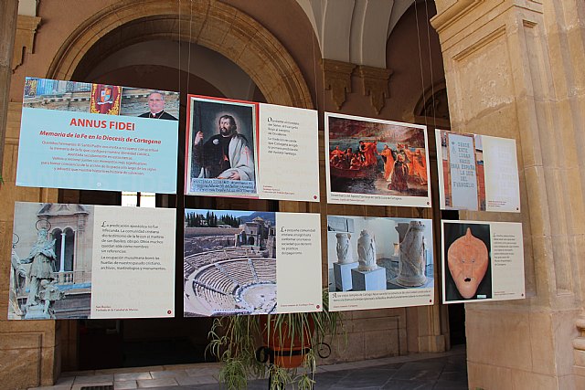 La exposición sobre la historia de la fe en la Diócesis viaja hasta Cartagena - 1, Foto 1