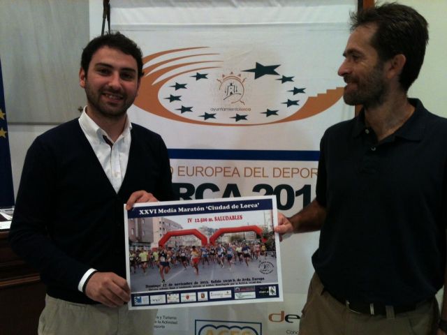 696 personas se han inscrito ya en la XXVI Media Maratón Ciudad de Lorca y la IV edición de los 12.500 Metros Saludables, que se celebrarán este domingo - 1, Foto 1