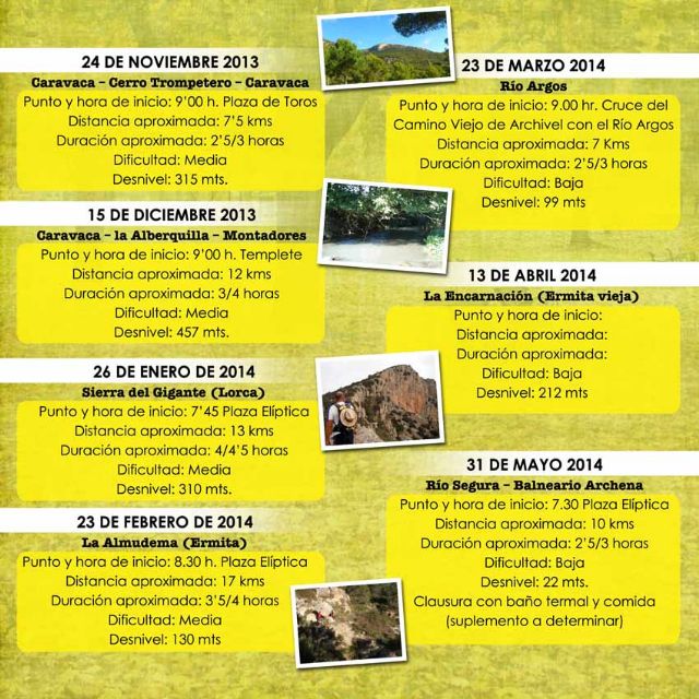 El Ayuntamiento lanza un programa de rutas naturales para fomentar la práctica del senderismo - 2, Foto 2