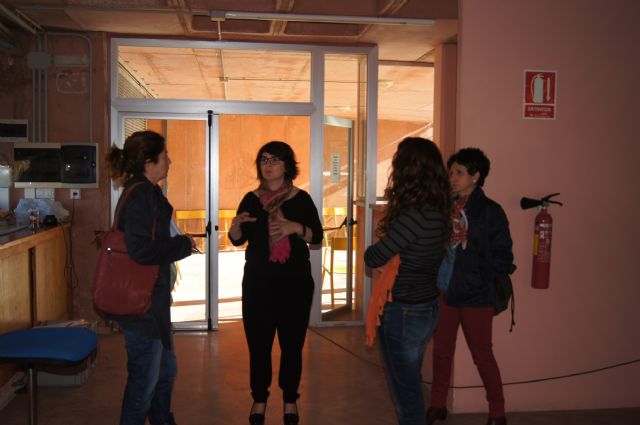 La alcaldesa de Totana visita el Yacimiento Argárico de La Bastida para conocer de primera mano los trabajos de acondicionamiento del parque turístico, Foto 4