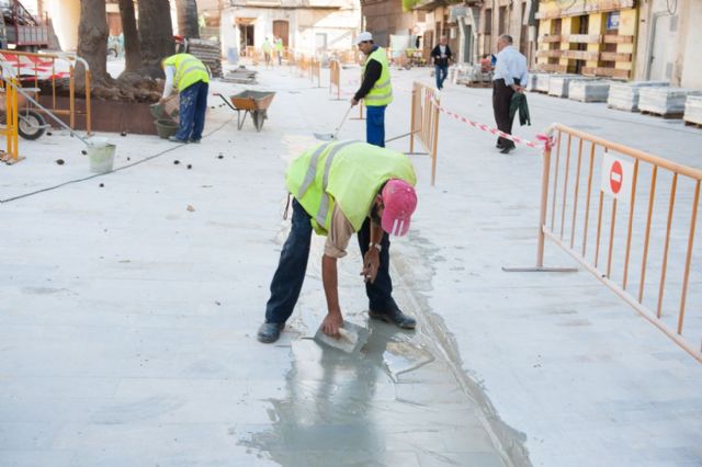 Empieza el montaje del belén en la plaza de San Francisco - 3, Foto 3