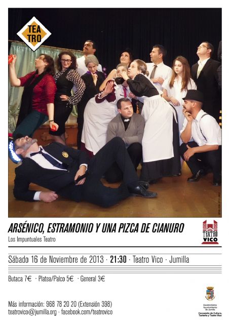 Arsénico, estramonio y una pizca de cianuro, la propuesta humorística del fin de semana en el Teatro Vico - 1, Foto 1