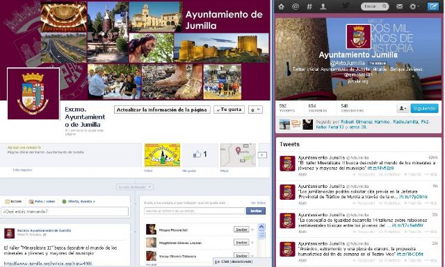 El Ayuntamiento de Jumilla amplia su presencia en redes sociales - 1, Foto 1