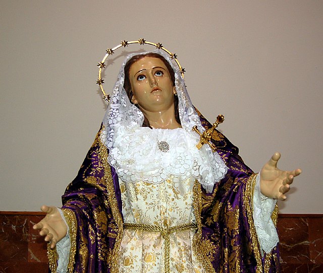 Se presenta la imagen de la Virgen del Calvario a la Hermandad al trmino de su asamblea extraordinaria - 8
