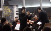 El Conservatorio de Murcia acogió el último concierto promocional de Entre Cuerdas y Metales