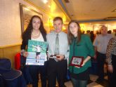 Los atletas archeneros, premiados tambin en la II Gala Anual del Atletismo Murciano