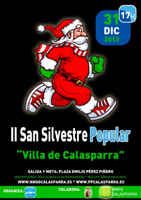 El Partido Popular organiza la II San Silvestre de Calasparra - 1, Foto 1