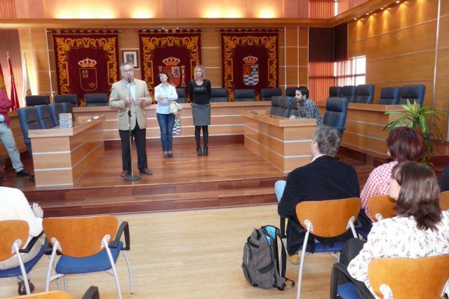 El Alcalde de Molina de Segura recibe a los participantes en el Encuentro europeo Comenius que coordina el Colegio El Taller - 3, Foto 3