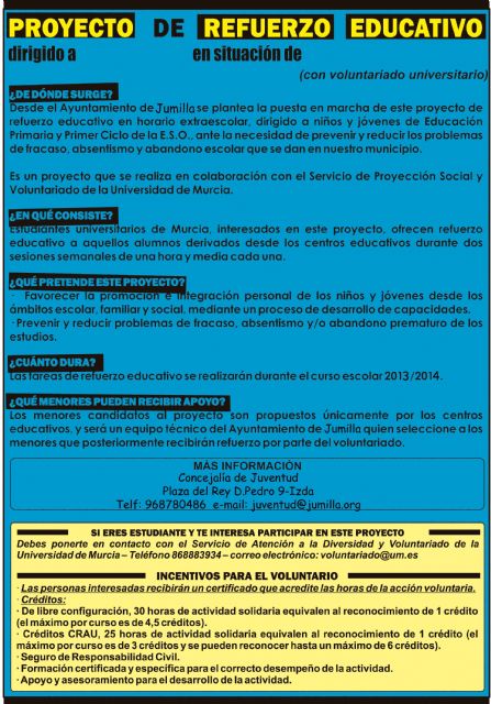 El Programa de Refuerzo Educativo pone en contacto a universitarios con escolares para mejorar su rendimiento - 2, Foto 2
