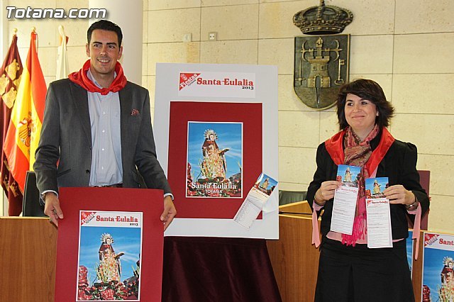 We present the festival of Santa Eulalia'2013, Foto 1