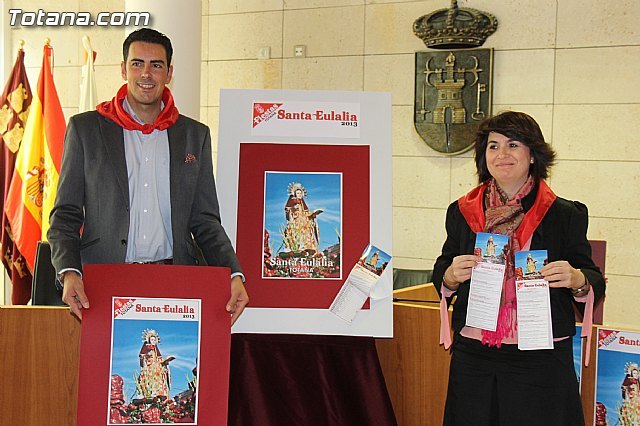 Se presentan las fiestas de Santa Eulalia´2013, Foto 1