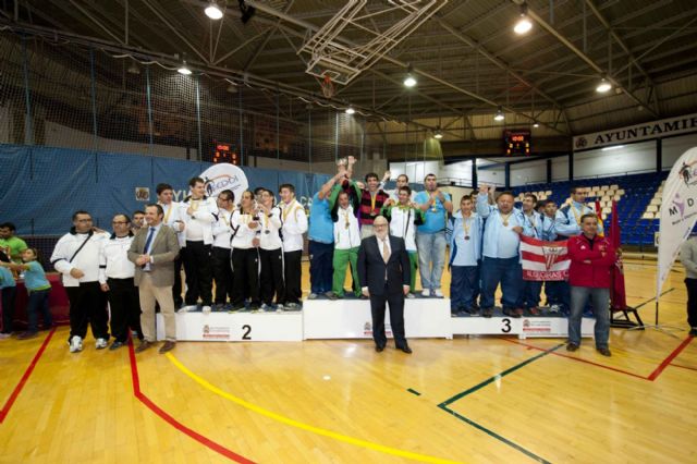 La competitividad predominó en el Campeonato de España de fútbol sala FEDDI 2013 - 1, Foto 1