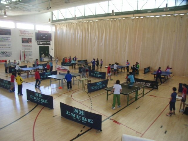 La concejalía de Deportes y el Club de Tenis de Mesa organizaron la fase local de tenis de mesa de Deporte Escolar, Foto 4