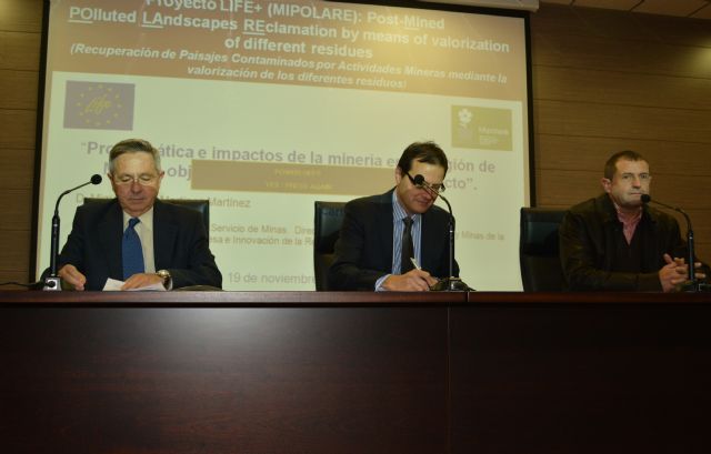 La Escuela de Agrónomos de la UPCT acoge una jornada sobre la rehabilitación de los depósitos mineros de Santa Antonieta y El Gorguel - 2, Foto 2