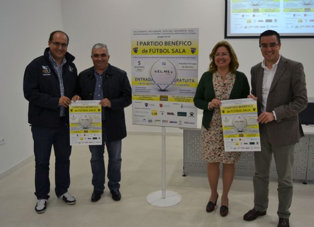Un partido de fútbol sala solidario congregará a destacados deportistas y artistas de la Región - 2, Foto 2