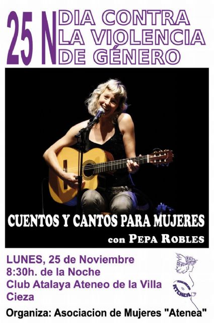 La Asociación de Mujeres ´Atenea´ celebra el 25N, Día contra la Violencia de Género - 1, Foto 1