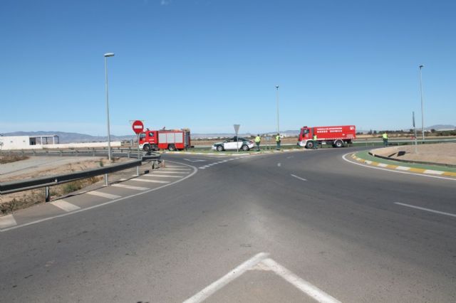 Un supuesto escape de monóxido de carbono sirve para evaluar los planes de emergencia en La Aljorra - 1, Foto 1