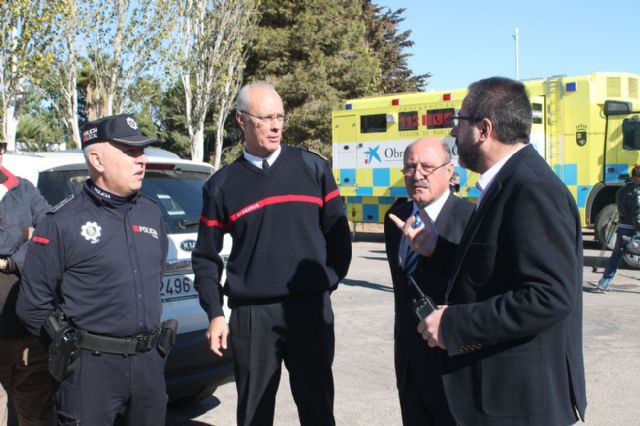 Un supuesto escape de monóxido de carbono sirve para evaluar los planes de emergencia en La Aljorra - 4, Foto 4