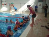 Escolares de La Aljorra se acercaron a la natacin con el programa ADE
