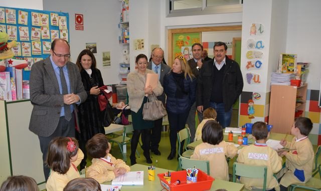 Educación dota de un nuevo aulario al CEIP Santo Cristo del Consuelo y de un pabellón deportivo al CEIP Gerónimo Belda de Cieza - 1, Foto 1