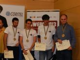 Alumnos de la Universidad de Murcia ganan una medalla de oro en concurso europeo de programacin