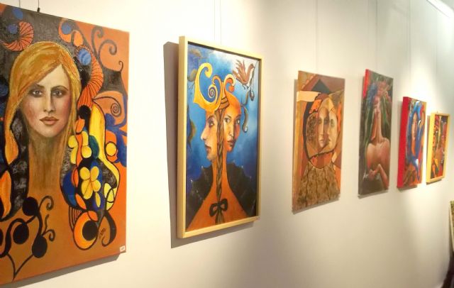 Ya se puede visitar la exposición 'Las pinturas de Loren' en la Sala de Exposiciones del Museo del Vino de Bullas - 1, Foto 1