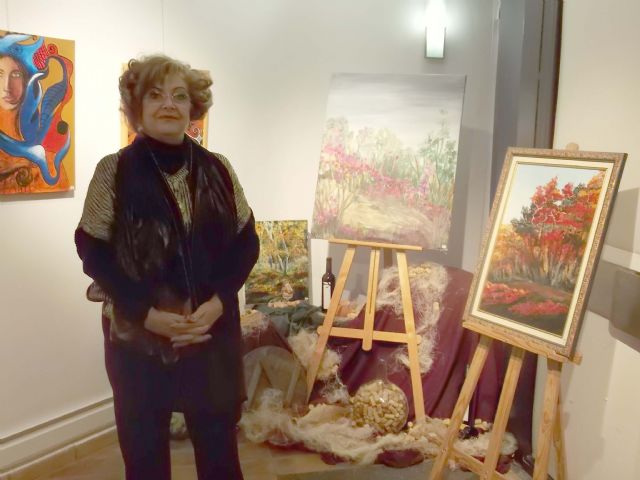 Ya se puede visitar la exposición 'Las pinturas de Loren' en la Sala de Exposiciones del Museo del Vino de Bullas - 2, Foto 2