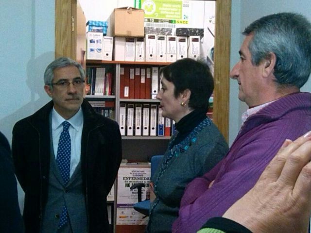 Gaspar Llamazares visitó D´Genes - 2, Foto 2