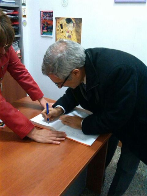 Gaspar Llamazares visitó D´Genes - 4, Foto 4