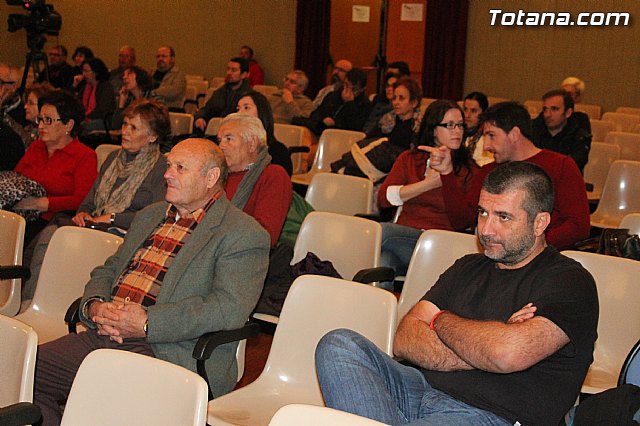 Gaspar Llamazares presenta en Totana el Proyecto 