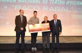 La compaña 'Taules Teatre' gana el X Certamen Nacional de Teatro Aficionado 'Paco Rabal' de guilas