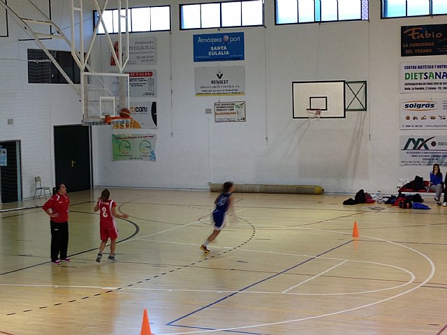 Crnicas fin de semana CB Totana. Los equipos totaneros apoyan a Mara, #Mariatambienjuega - 3