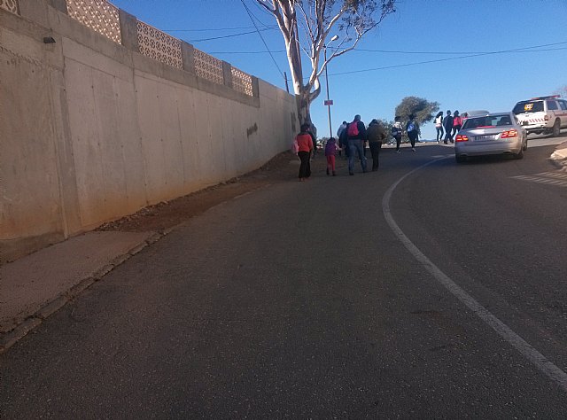 Caminata en contra de la violencia de gnero en Bolnuevo (Mazarrn) - 4