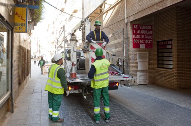 Empieza la instalación del alumbrado navideño - 2, Foto 2