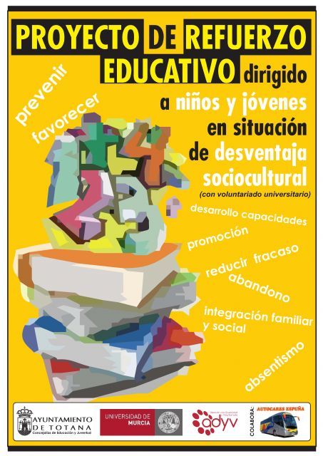 Permanece abierto el plazo de inscripción para los universitarios que quieran participar en el Proyecto de Refuerzo Educativo, Foto 1